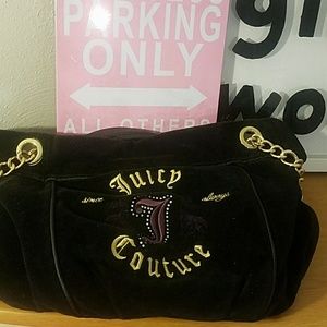 Black juicy couture purse